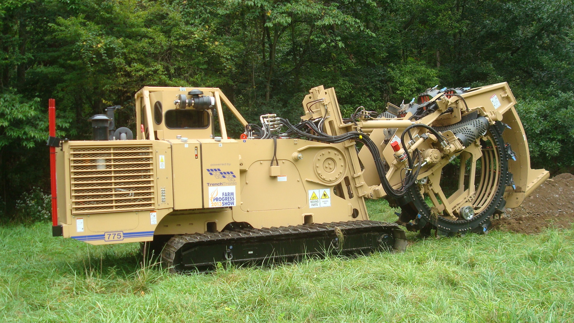 775 Dt Trencher From Tesmec Drainage Contractordrainage Contractor